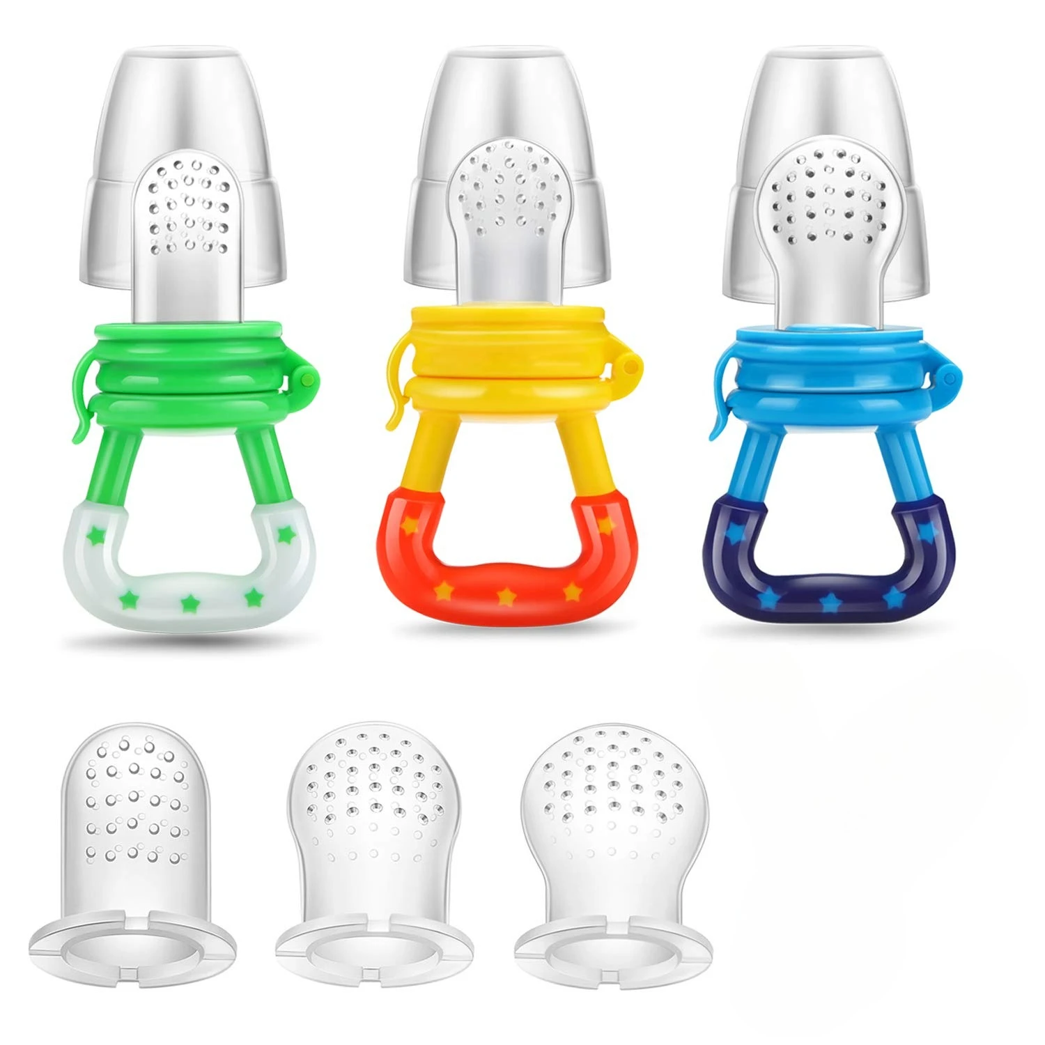 Baby Food Bites - Baby Fruit Voedsel Feeder/fopspeen Food-grade Siliconen