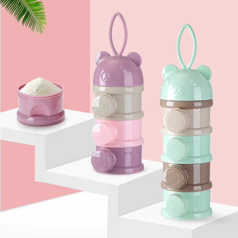 Baby Food Nestle - Verwijderbare Baby Melkpoeder Opbergdoos Baby Vier