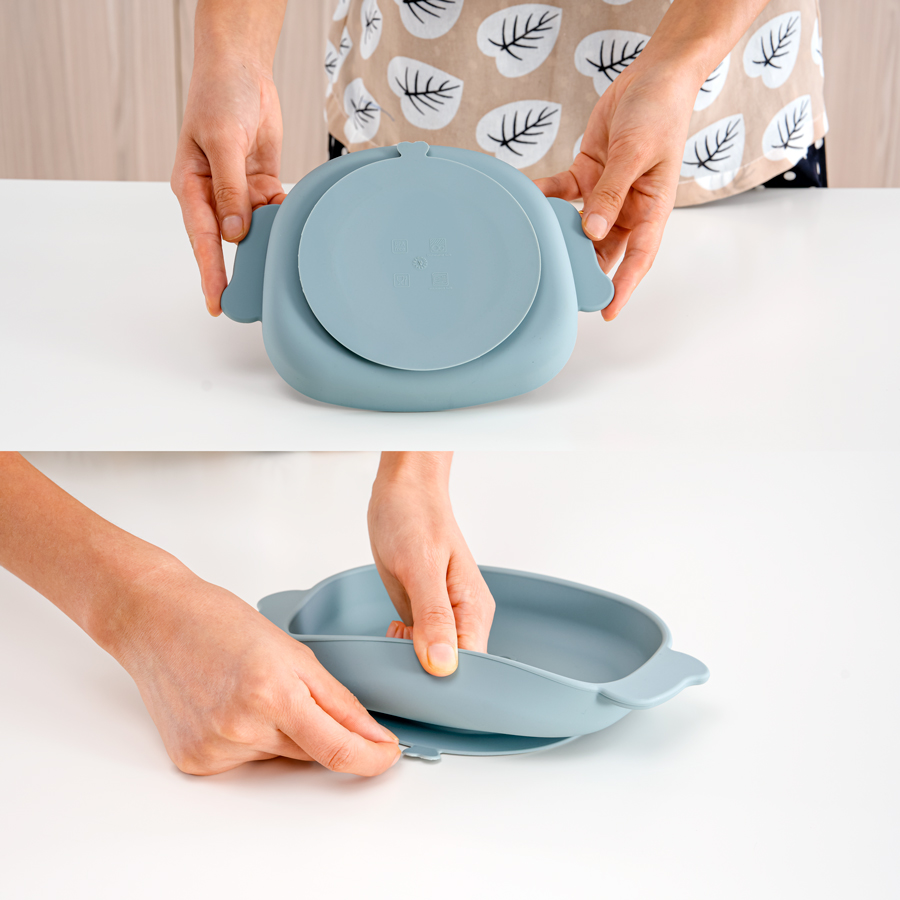 Baby Food Dogs - Baby Food Grade Siliconen Schotel Voor