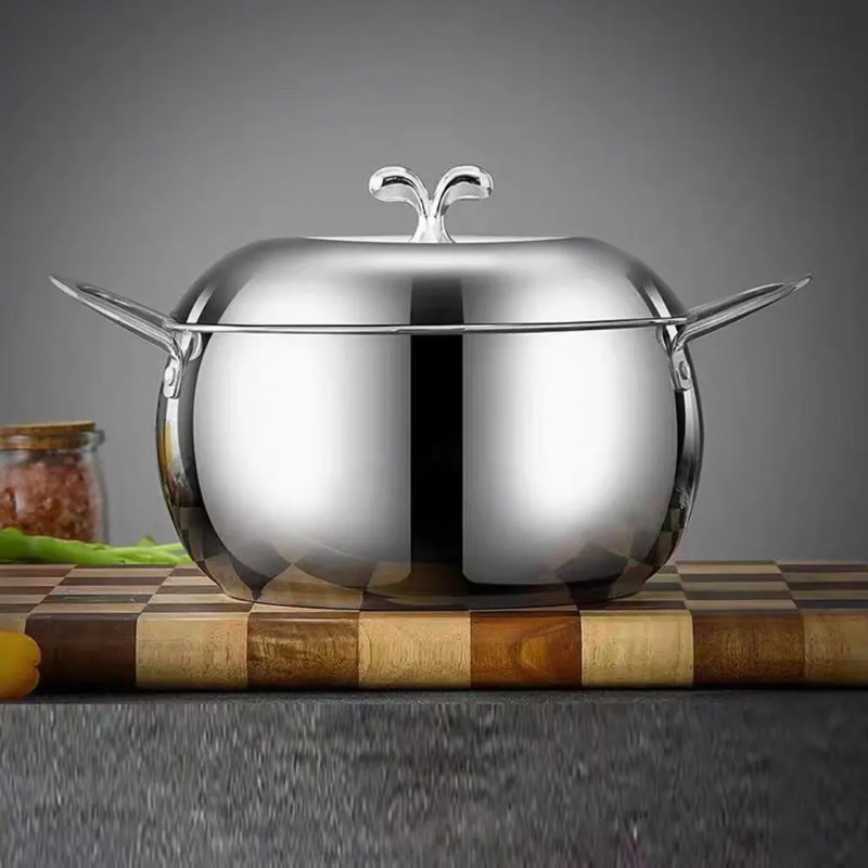 Baby Food Apple - appel verdikte 304 roestvrijstalen appelpot soeppan