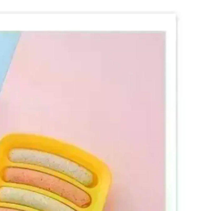 Baby Food Dogs - 6-vormige siliconen worst/hotdog maker mal, herbruikbaar,