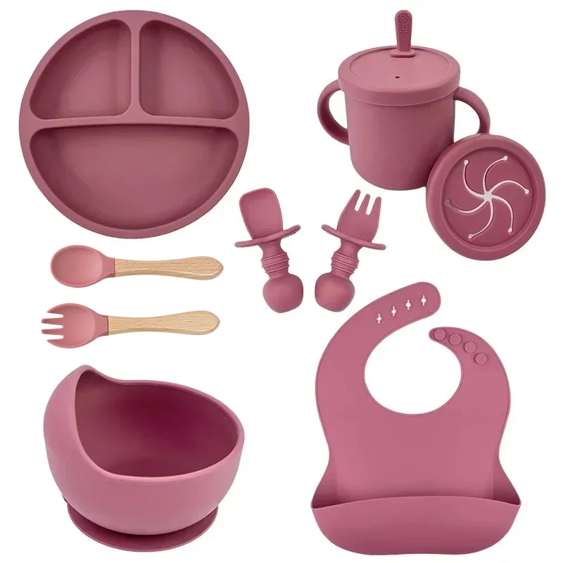 Baby Food Dispensing Spoon - Food Grade Siliconen Kind Schotel Set