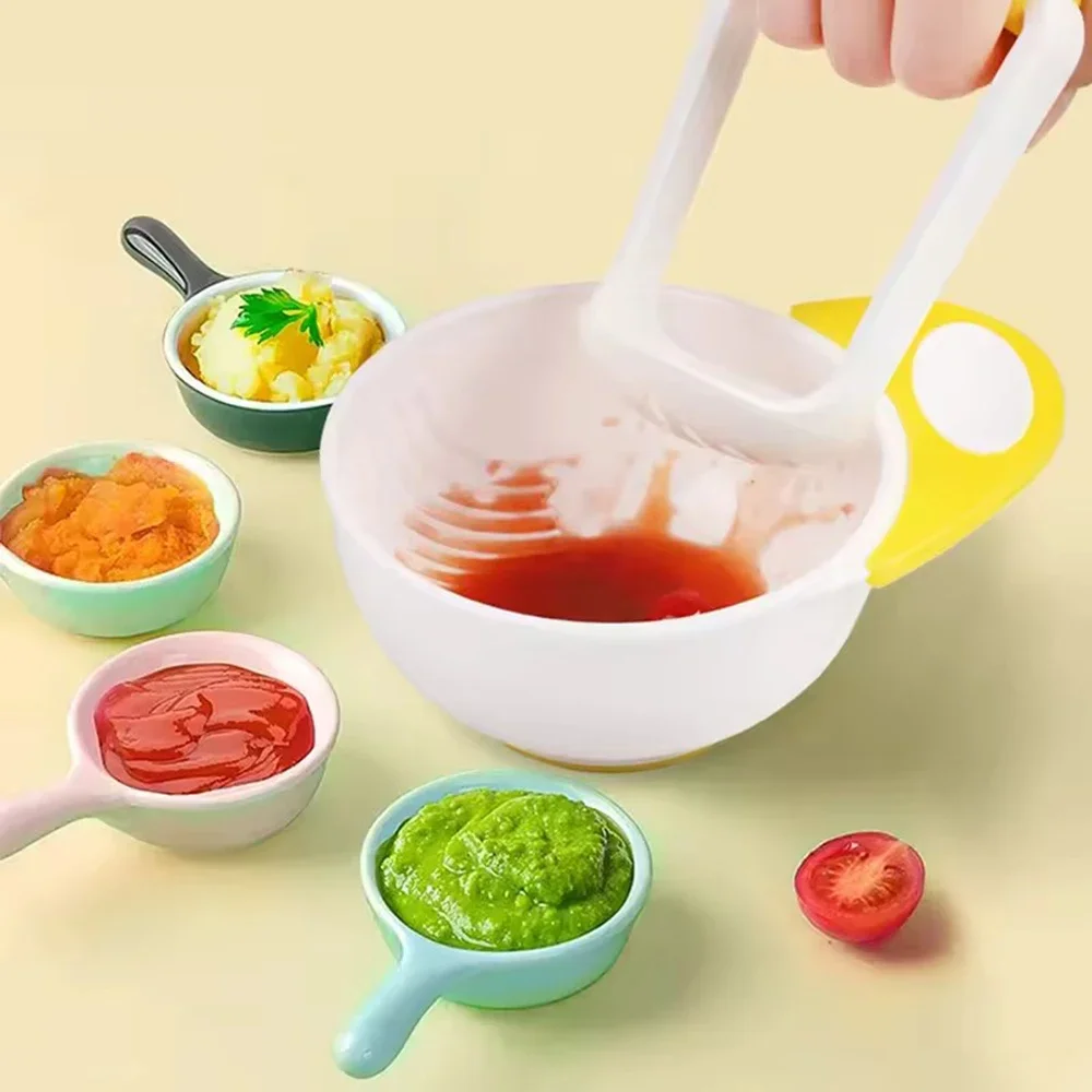 Baby Food Maker - Stamperkom Pureer en Serveer 2-delige Kom