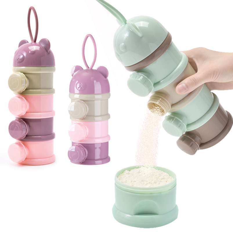 Baby Food Nestle - Opslag Drie/Vier Tier Draagbare Voedselcontainer Poeder