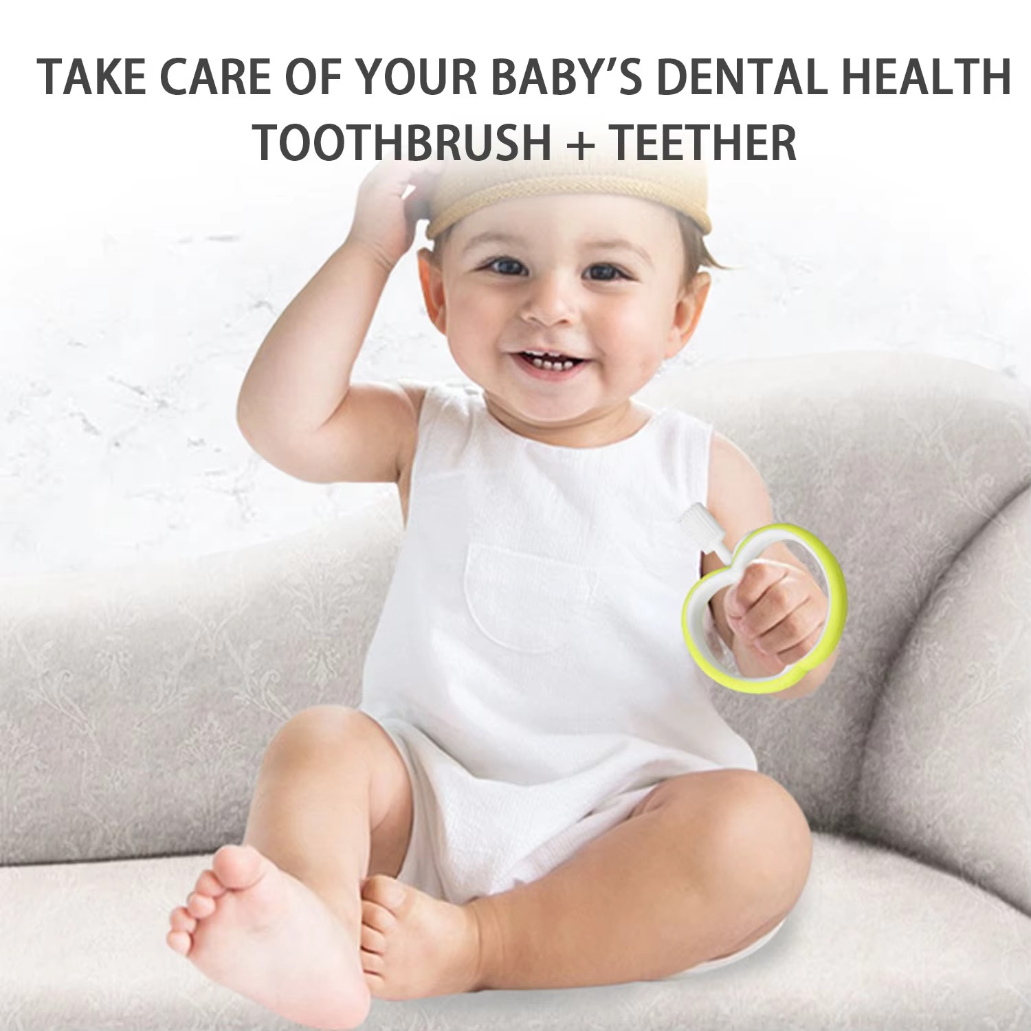 Schattige Apple siliconen bijt - Baby Food Apple recensie en prijs
