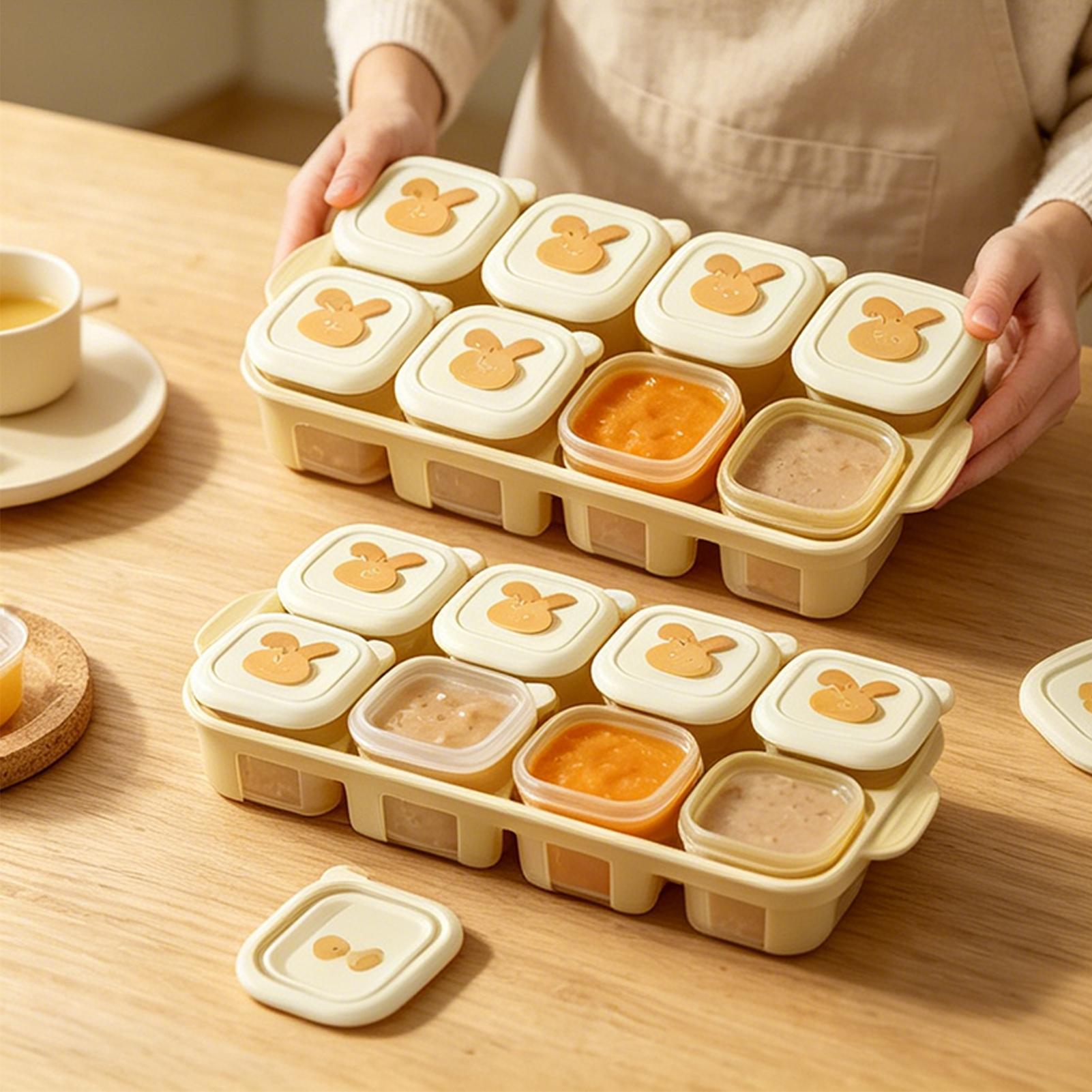 Kubusvormige diepvriesbak voor - Baby Food Yogurt recensie en prijs