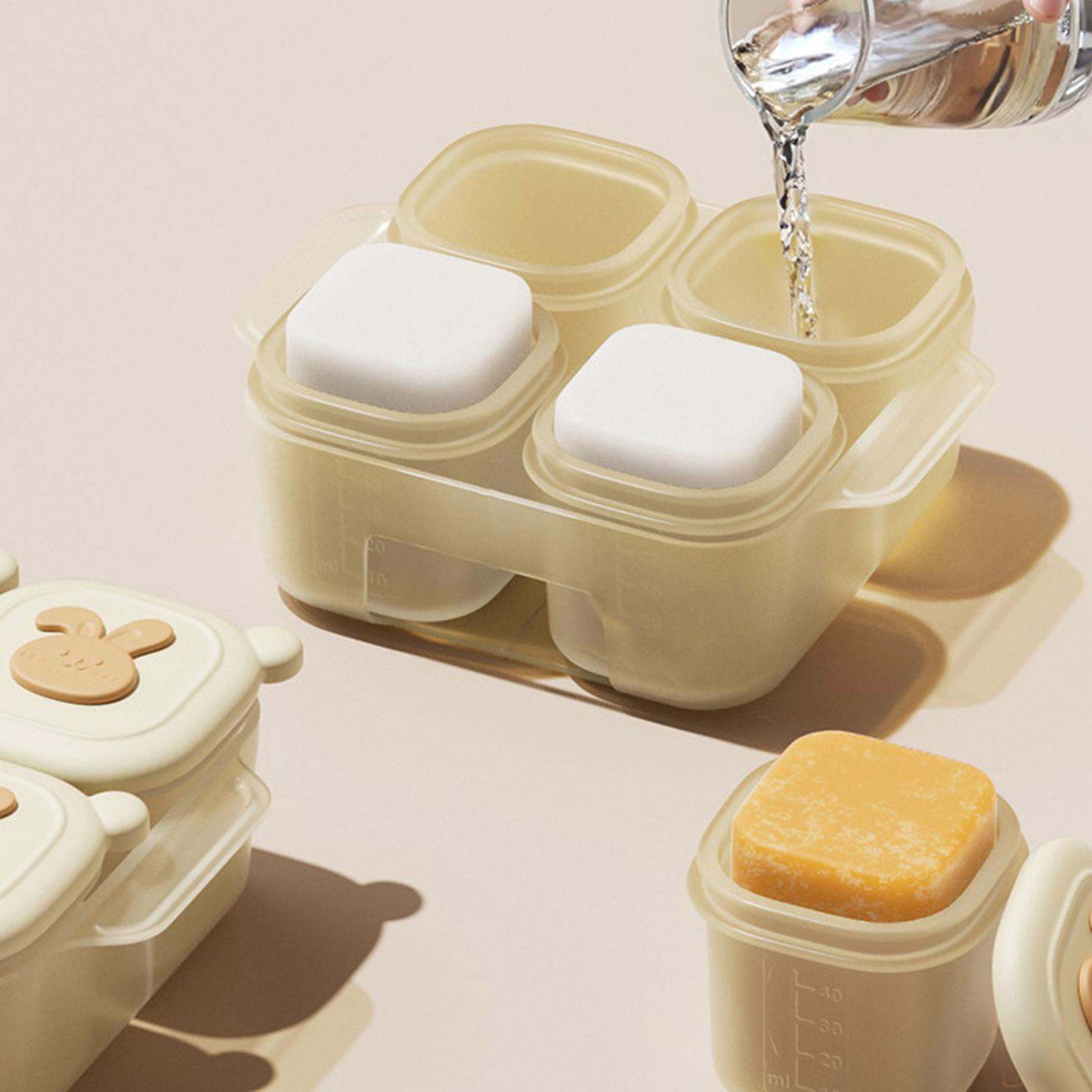 Kubusvormige diepvriesbak voor - Baby Food Yogurt recensie en prijs