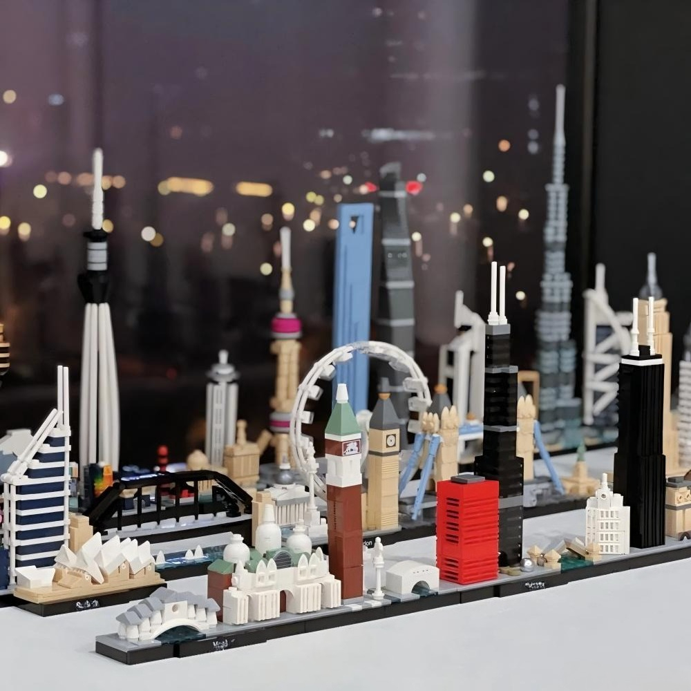 Dertien sets stadsmodellen 210 - Lego Set City recensie en prijs