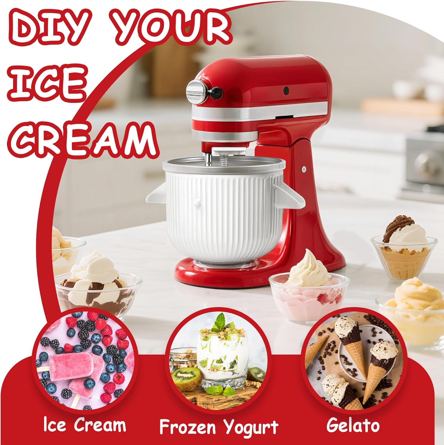 IJsmachine-opzetstuk voor Kitc - Baby Food Yogurt recensie en prijs