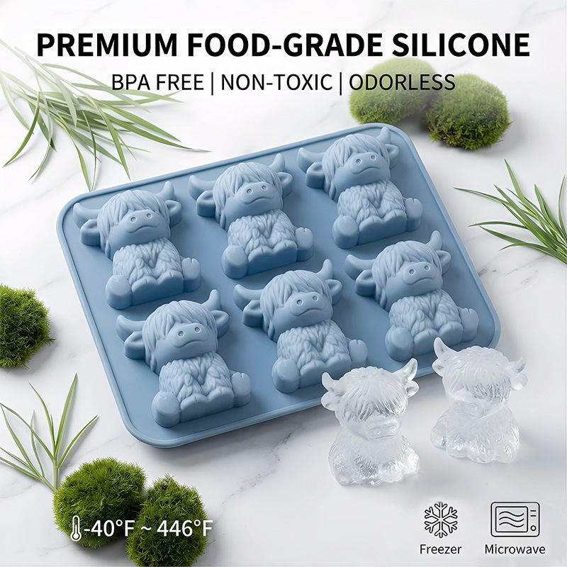 Silicone Highland Koe IJsblokj - Baby Food Maker recensie en prijs