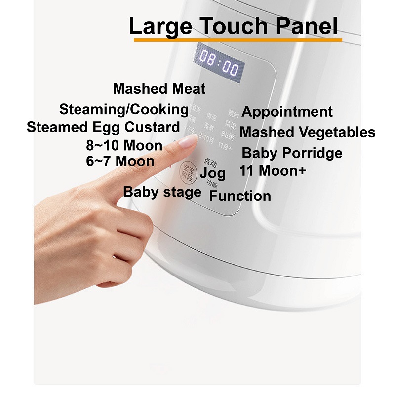 220V Babyvoedselprocessor Voll - Baby Food Maker recensie en prijs