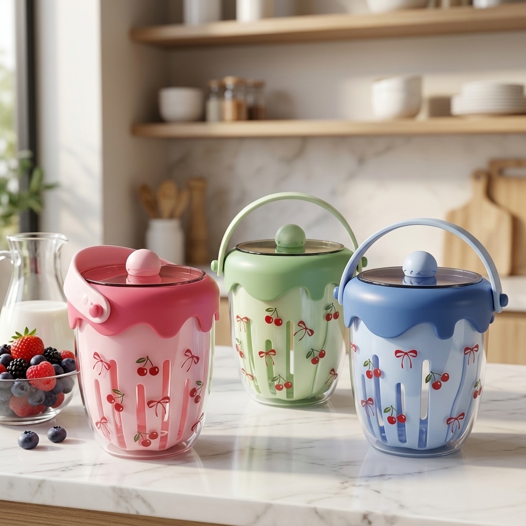 Draagbare plastic salade- en h - Baby Food Yogurt recensie en prijs