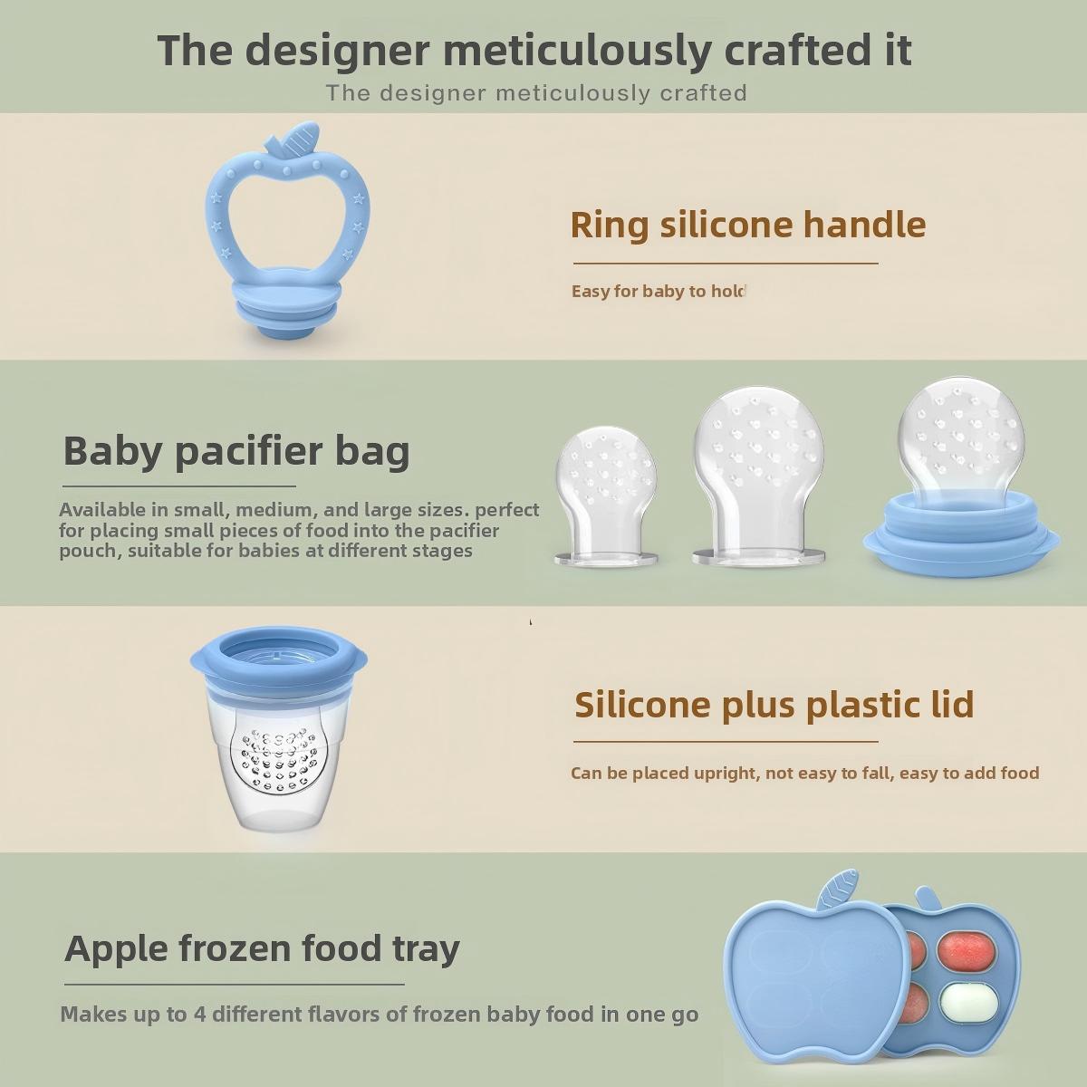 Nieuwe Apple Teething Popsicle - Baby Food Apple recensie en prijs