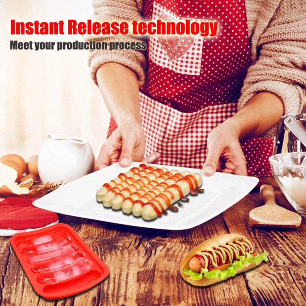 Siliconen worstvorm, voedselve - Baby Food Dogs recensie en prijs
