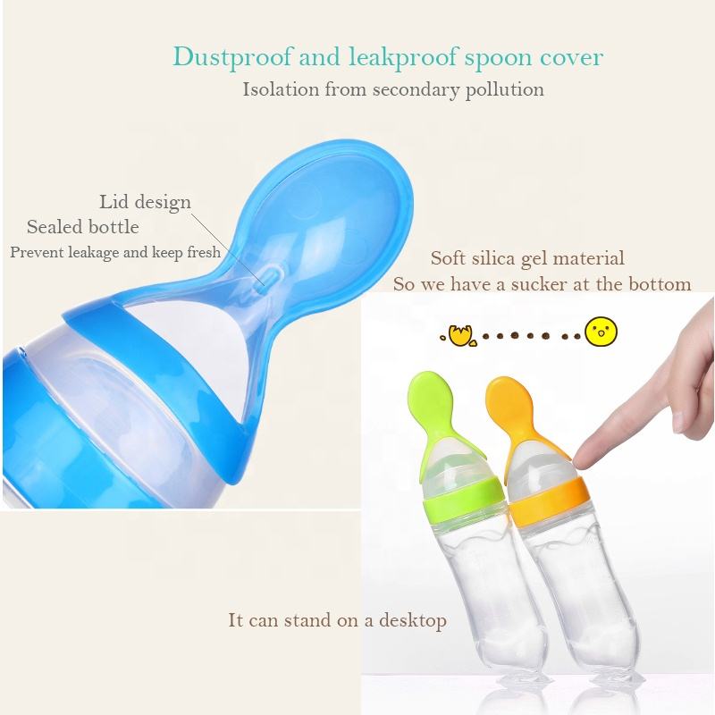 Hot Selling Babyvoeding Silico - Baby Food Dispensing Spoon recensie en prijs