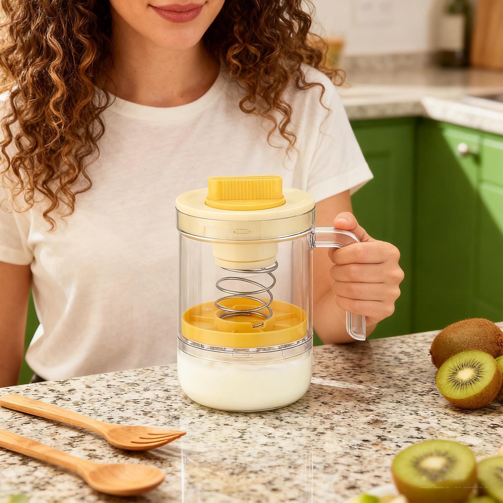 Yoghurtzeef met veerdrukfiltra - Baby Food Yogurt recensie en prijs