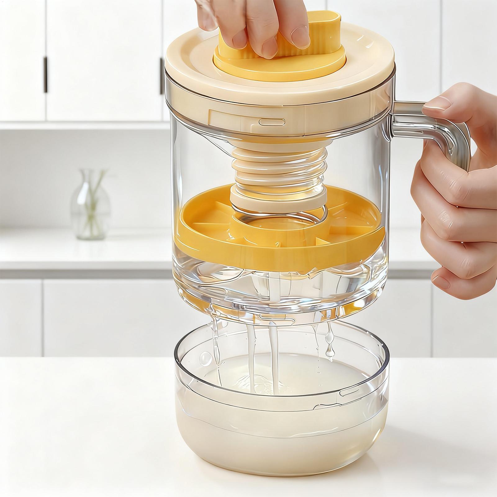 Yoghurtzeef met veerdrukfiltra - Baby Food Yogurt recensie en prijs