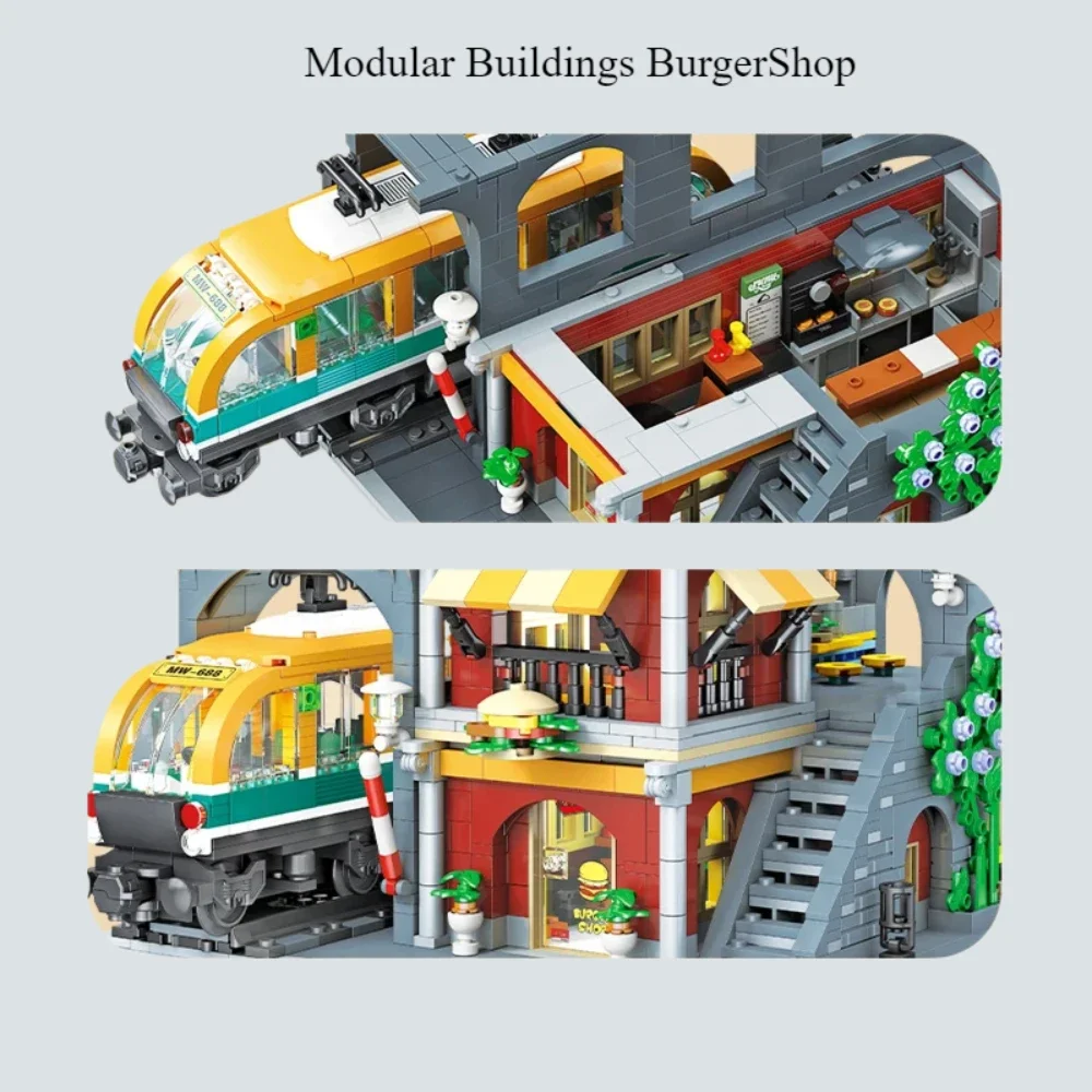 BurgerShop Bouwstenen Sets Met - Lego Set City recensie en prijs