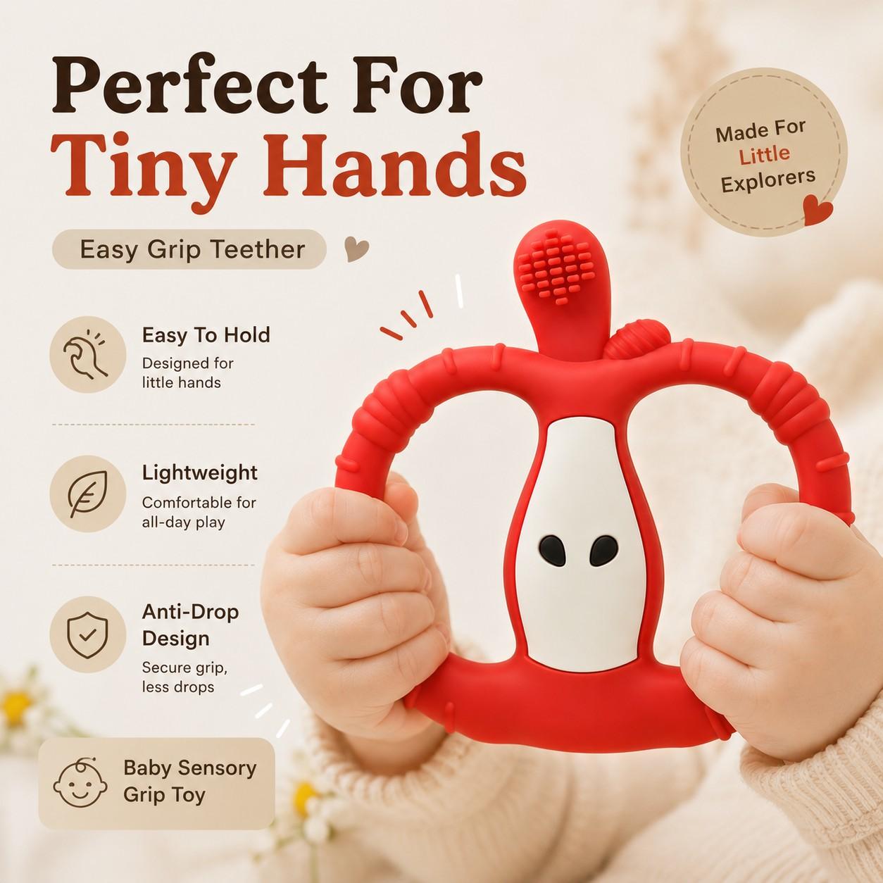 Voedselveilige siliconen vibre - Baby Food Apple recensie en prijs