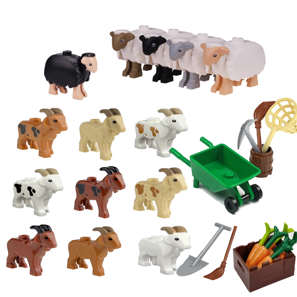 MOC Stad Dier Bouwstenen Geit  - Lego Set City recensie en prijs