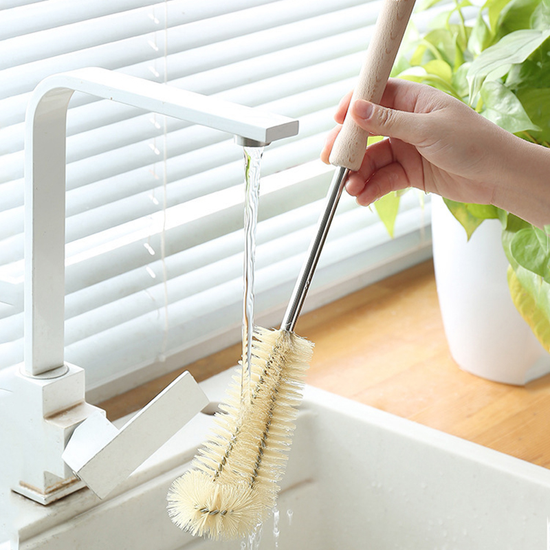 Flessenborstel met lange houte - Baby Food Dispensing Spoon recensie en prijs