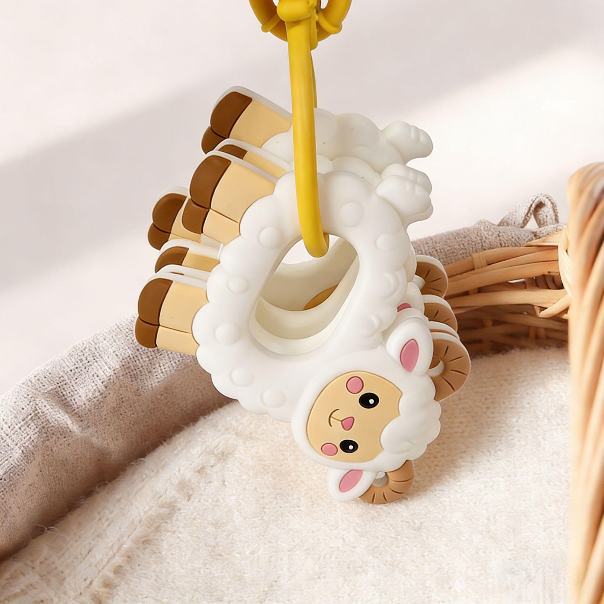 1 stks siliconen bijtring nieu - Baby Food Pacifier recensie en prijs