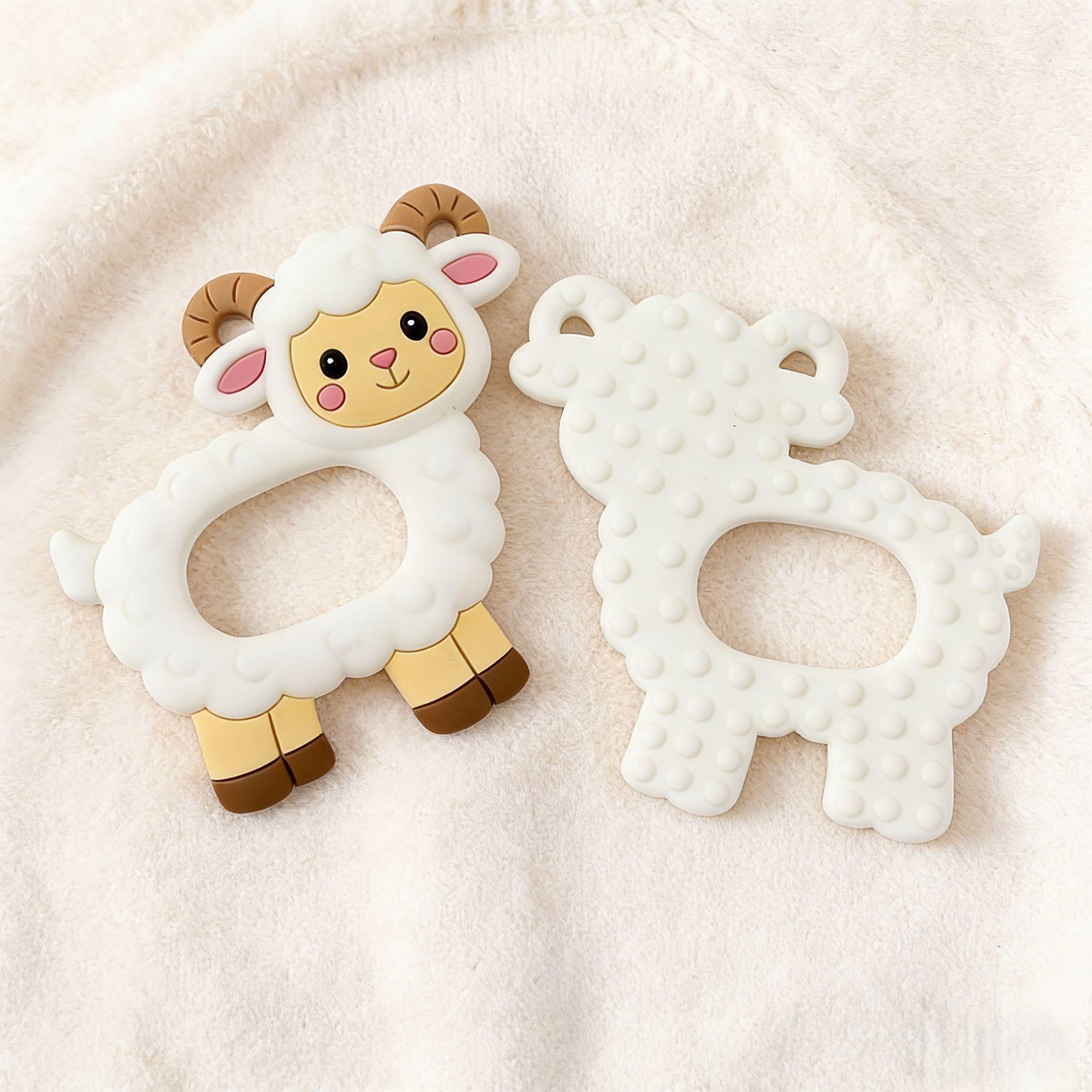 1 stks siliconen bijtring nieu - Baby Food Pacifier recensie en prijs