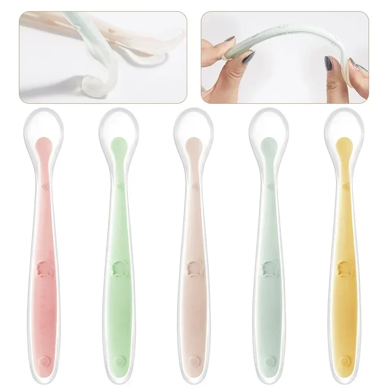Zachte siliconen babylepel, aa - Baby Food Bites recensie en prijs