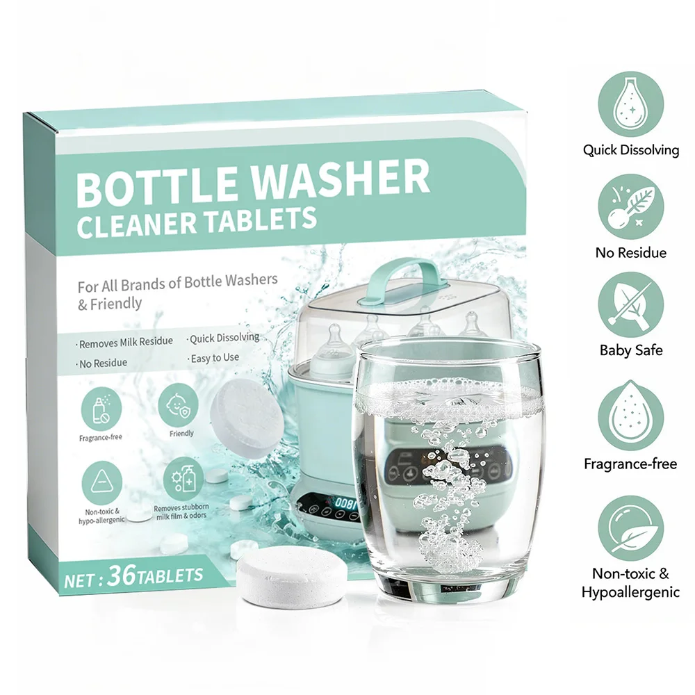Ontkalktabletten voor babyfles - Baby Food Bottle recensie en prijs