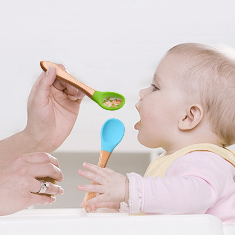 2 stks/set Baby Siliconen Lepe - Baby Food Dispensing Spoon recensie en prijs