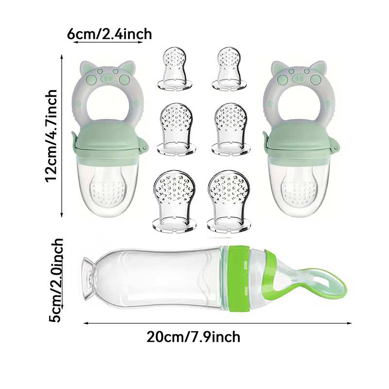 9 stuks voedingsbestek: 1 sili - Baby Food Dispensing Spoon recensie en prijs