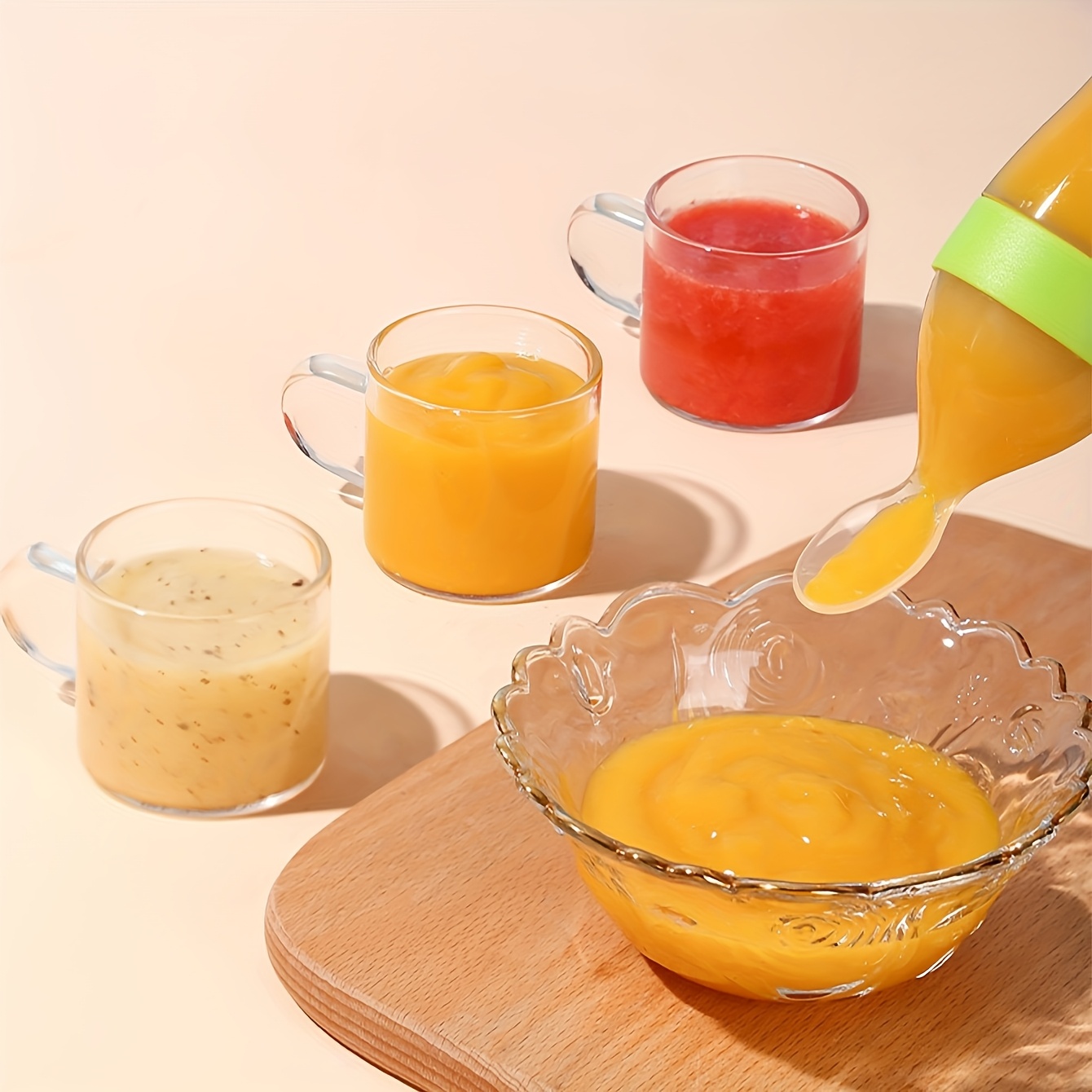 9 stuks voedingsbestek: 1 sili - Baby Food Dispensing Spoon recensie en prijs